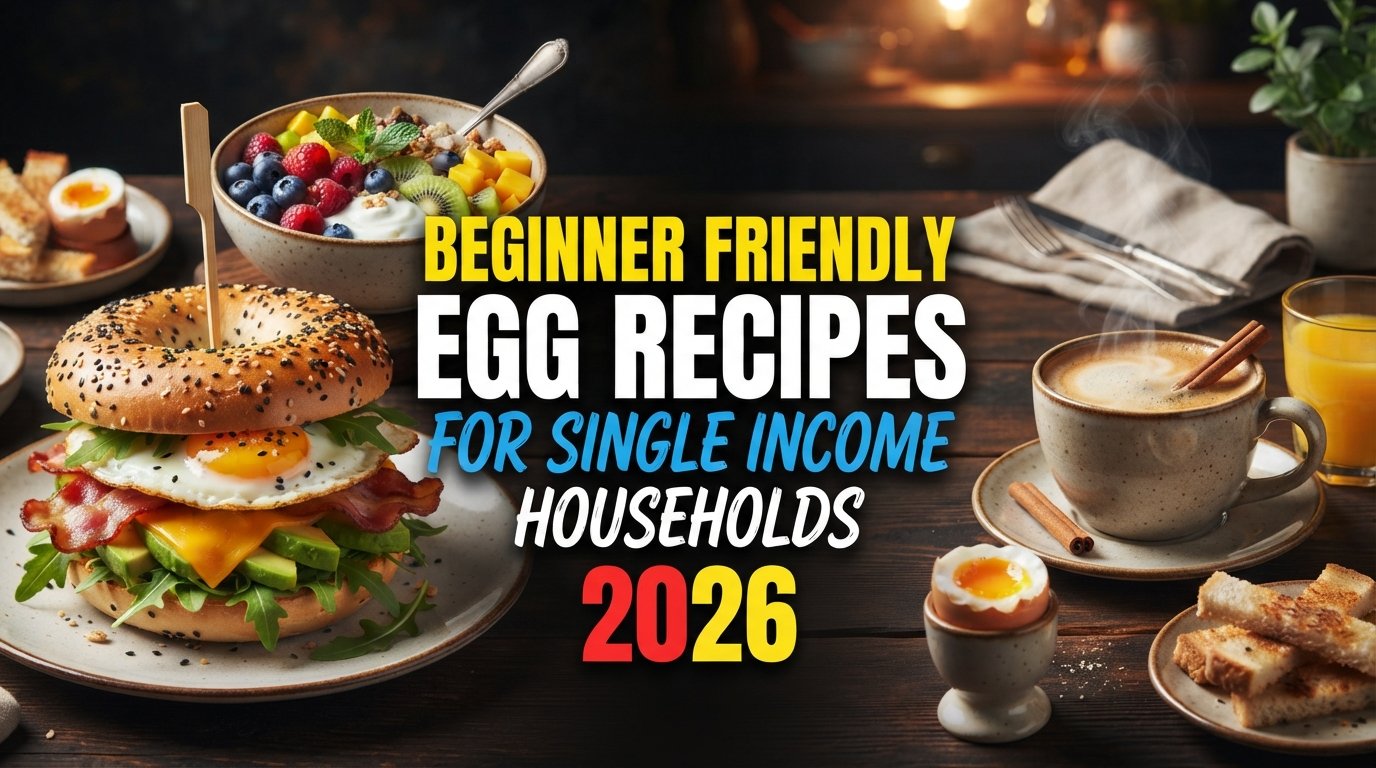 Beginner Friendly Egg Recipes for Single Income Households