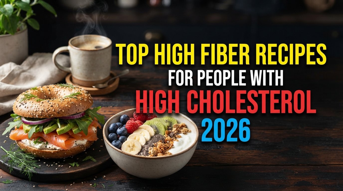 Top High Fiber Recipes for People with High Cholesterol