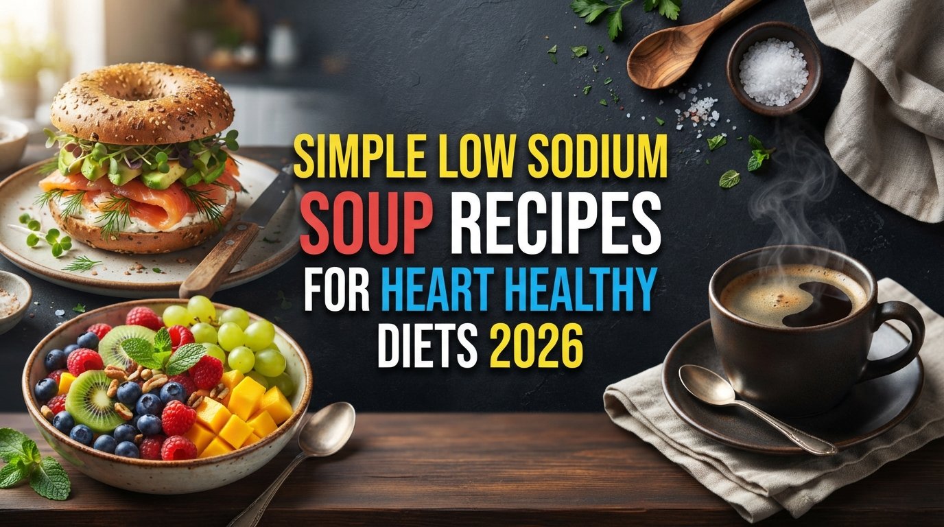 Simple Low Sodium Soup Recipes for Heart Healthy Diets 2026